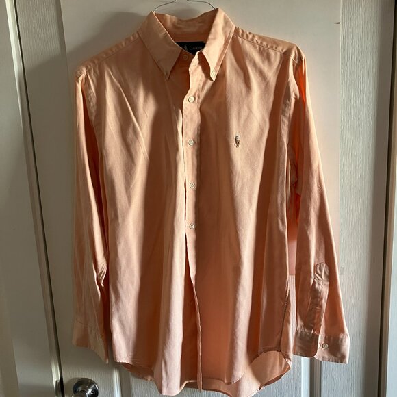 Lot of 3 Ralph Lauren Classic Button-Down Dress Shirts Size Medium - Picture 6 of 12